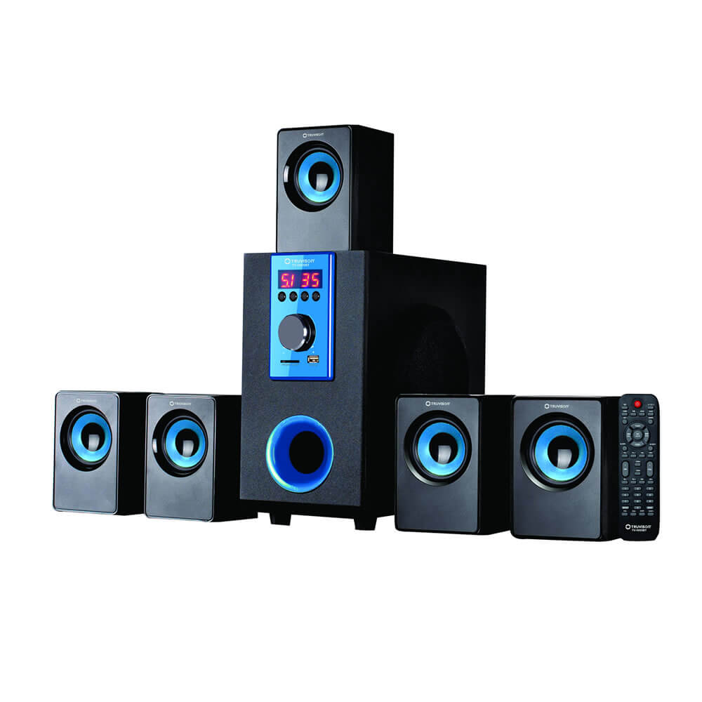 TV-5055 BT 5.1 Channel Home Theater System with Bluetooth - Buy Home Theatre System Online at Best Price | Truvison. Available at ₹5,790
